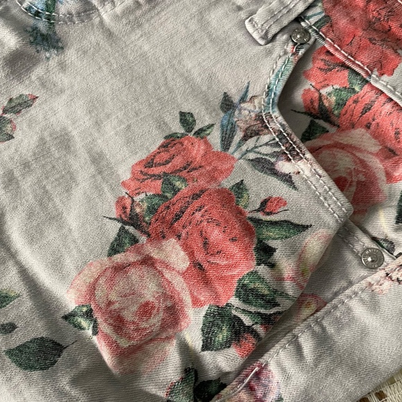 Vintage America Floral Jeans - Picture 3 of 4